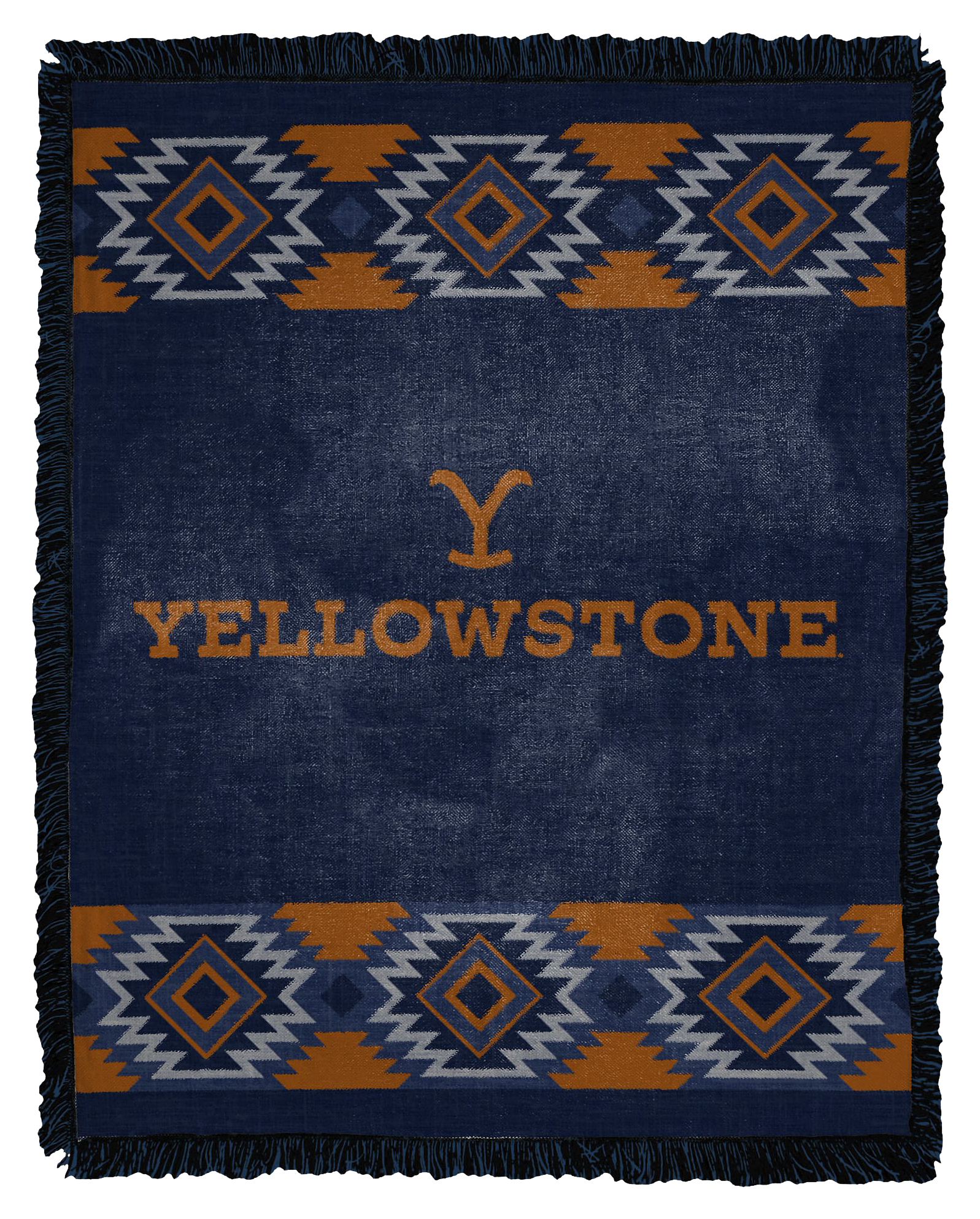 The Northwest Group Yellowstone Hamilton Stripe Woven Jacquard Throw
